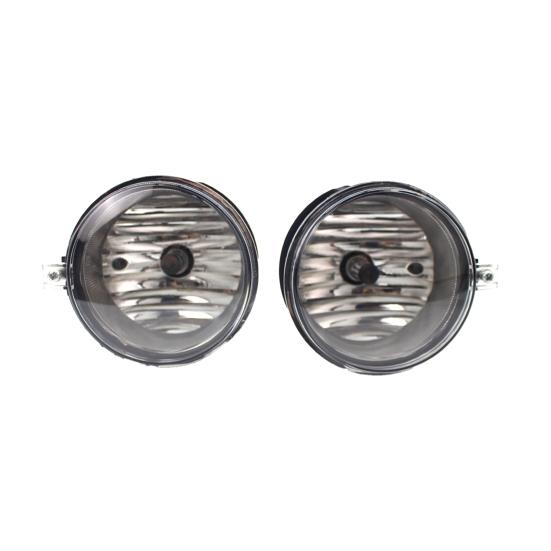 2Pcs Fog Lamp Fine Workmanship Replacement ABS Driving Light DRL 4805857AA 4805857AB for Chrysler for Dodge-Caliber for Jeep Compass 06-09
