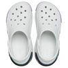 Crocs Bubble Crush Reflector Круглый носок Комфортные Универсальные Клоги Унисекс Клоги Белый Фиолетовый 210743-1NK