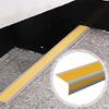Yousheng 100CM Non-Slip Stair Nosing L-Shape Staircase Step Tread Self-Adhesive Stair Edge Protector Waterproof Indoor Outdoor Stair Nose Molding