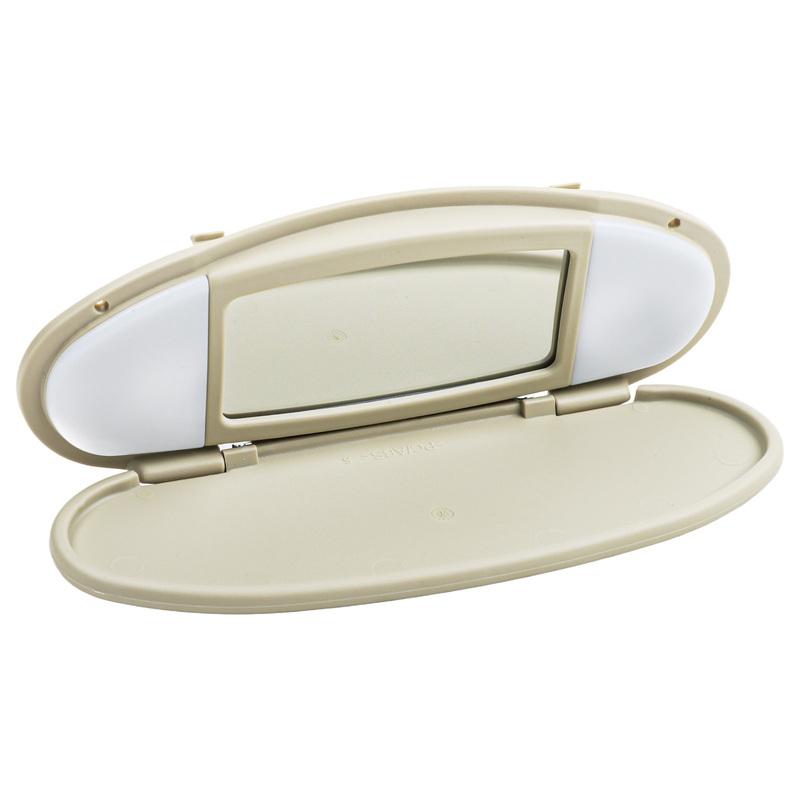 ABS Sun Visor Vanity Mirror Cover for BMW R55 R56 R60 Models from 2007 to 2014 Designed to Protect Eyes from Sun