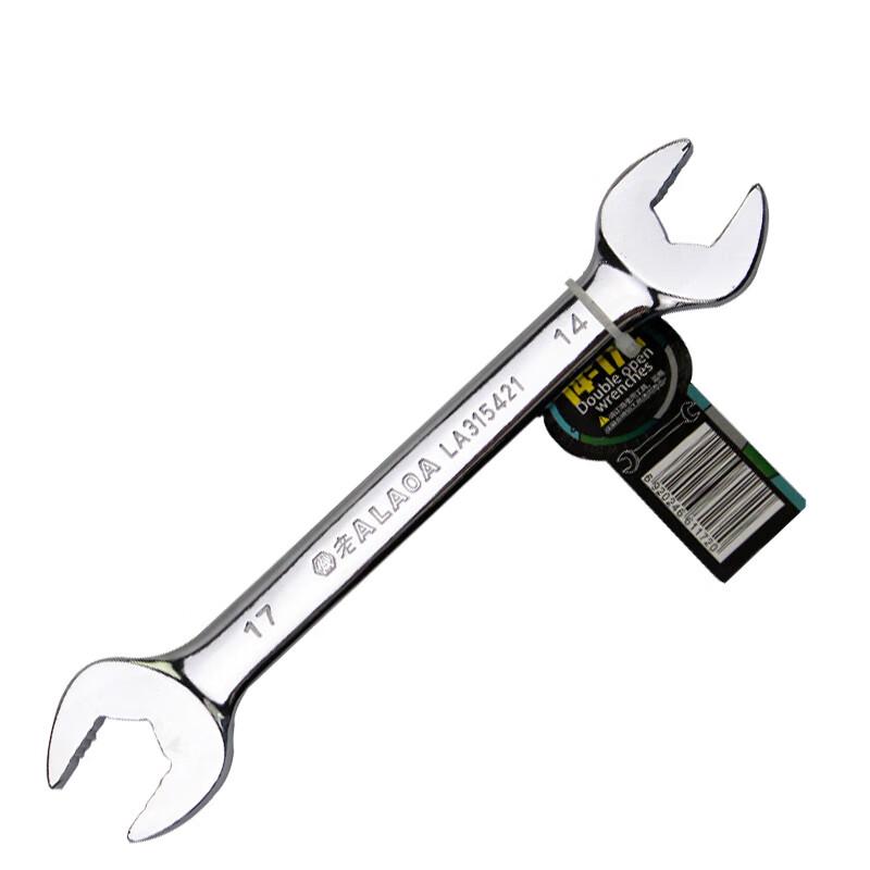 LAOA Mirror Polished Double Open-End Wrench