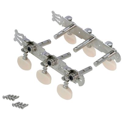 Kikutani Настройка гитары для стали Набор и колки, 35 мм, Струны, Трехкомпонентный (Лево право), Никель, GM-35S