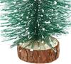 Halloween DIY Small Pine Tree Artificial Colorful LED Lights Mini Christmas Tree Tabletop