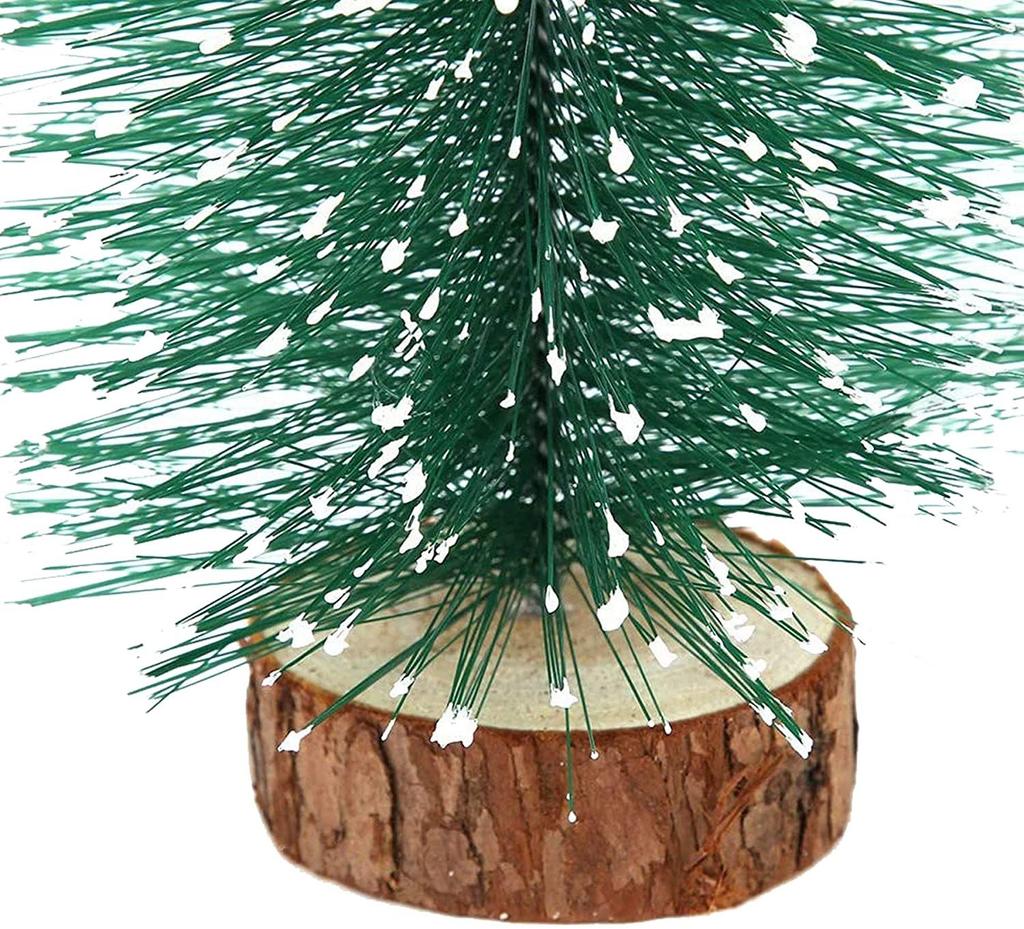 Halloween DIY Small Pine Tree Artificial Colorful LED Lights Mini Christmas Tree Tabletop