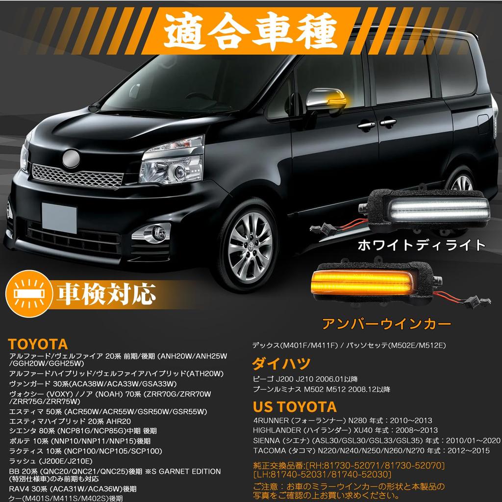 GemPro 20 Alphard Vellfire 20 Vanguard 30 Voxy Noah 70 Estima 50 Estima Hybrid
