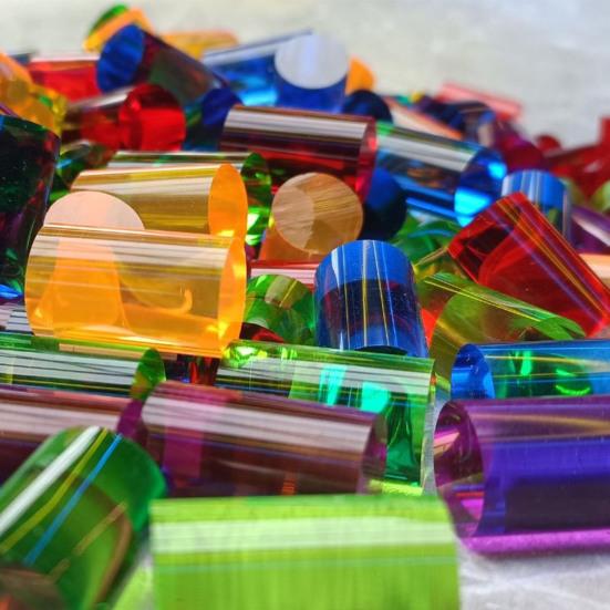 Запасной наконечник для бильярдного кия Прозрачный акриловый наконечник для бильярдного кия Запасные части для ремонта снукера Аксессуары для бильярда