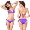 Two-piece Swimsuit - Demark - Sexy Bikini - Triangle Top - Purple Color - Size XL