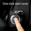 Car Engine Start Stop Decorative Button Cover For Nissan Nismo Logo Tiida Teana Qashqai Juke X trail Note Almera Skyline Styling