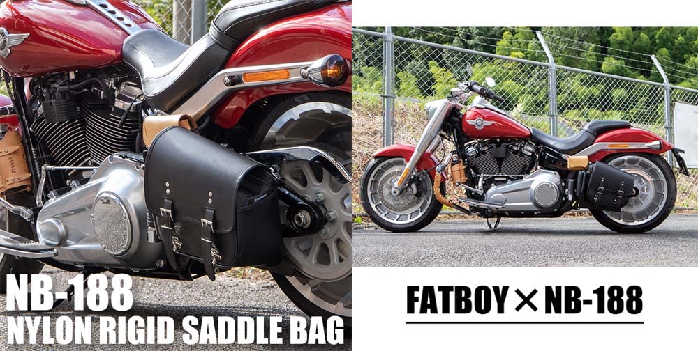 DEGNER NYLON RIGID BAG, Black, NB-188