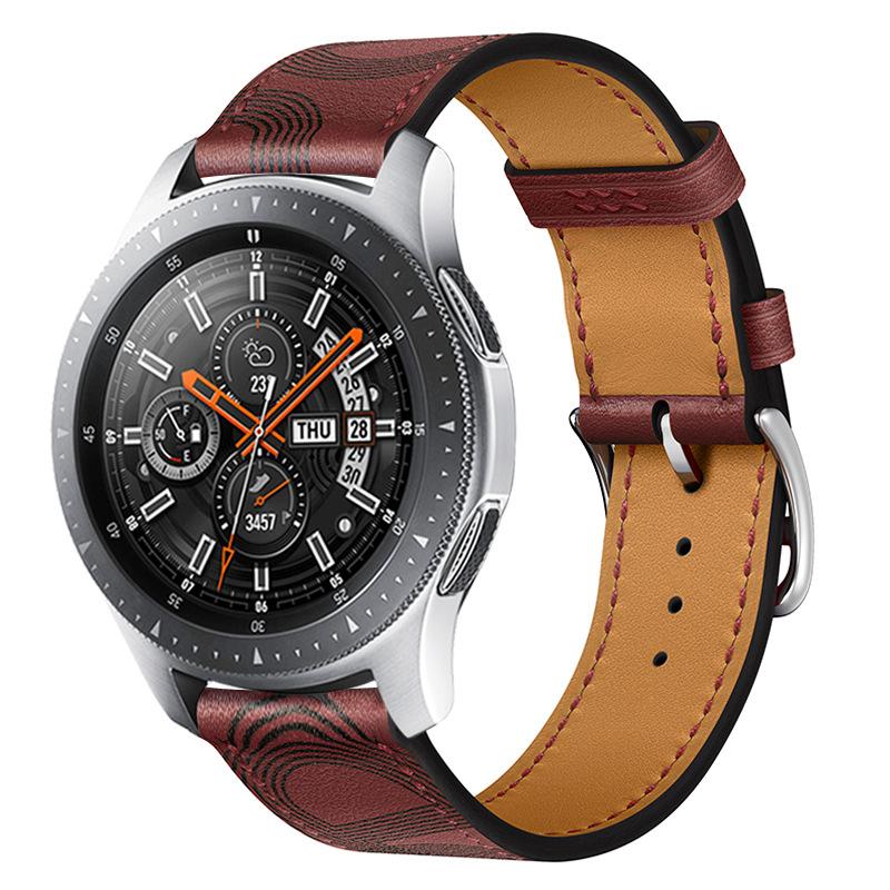 20mm 22mm Band For Samsung Galaxy Watch 6/4 Classic 5 pro/Active 2 44mm 40mm Sport Leather Bracelet Huawei GT 4-3-Pro-2-2e Strap