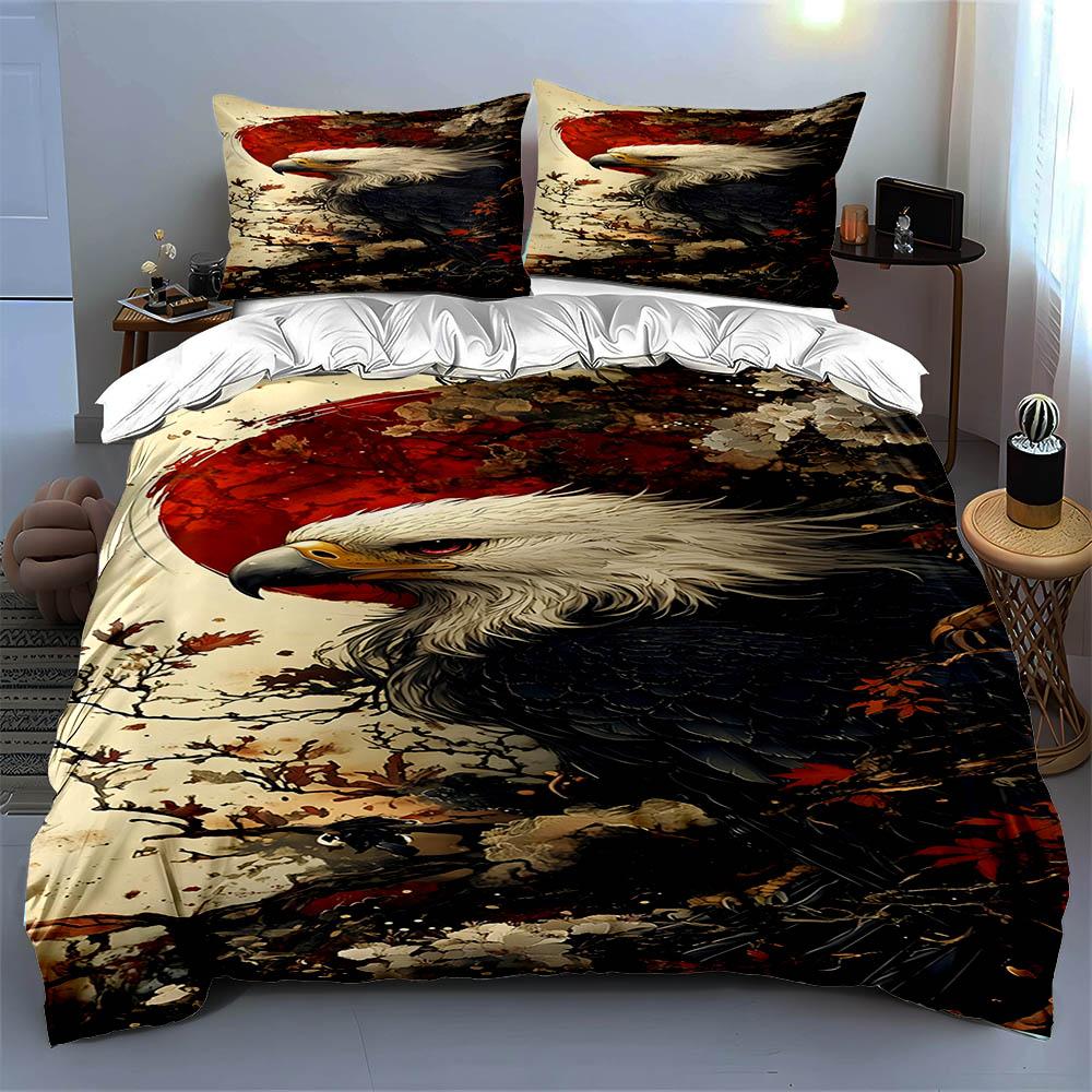 Eagle, nature, abstract. Bedding Duvet cover sets Duvet covers Pillowcases gifts (1 * Duvet Cover 2 * Pillowcases, without duvet insert)