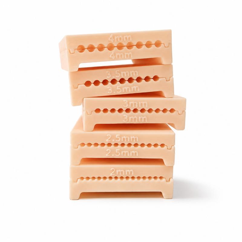 2 in 1 Durable Eco PLA Polymer Clay Rolling Tool Double Sided Strip Ball Roller Mold for Home DIY Craft Use