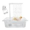 Bird Bathing Tub Shower Box Automatic Parrot Bath Fountain Multipurpose Bird Bathtub With Multiple Faucets For Parakeet Cleaning
