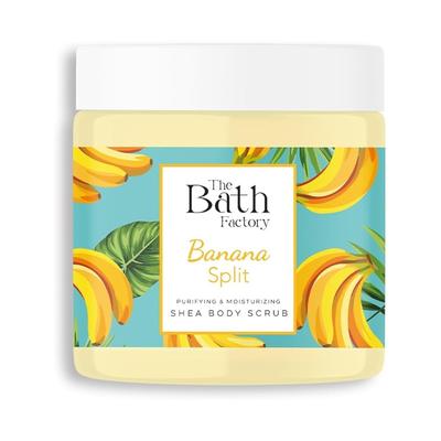 The Bath Factory Банановый Сплит Скраб для тела с маслом ши 300 г - пилинг для тела