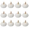 Halloween Foam Pumpkins Artificial Pumpkin Decorations Foam Pumpkins for Fall Wedding Halloween Decor Set of 12 for Thanksgiving