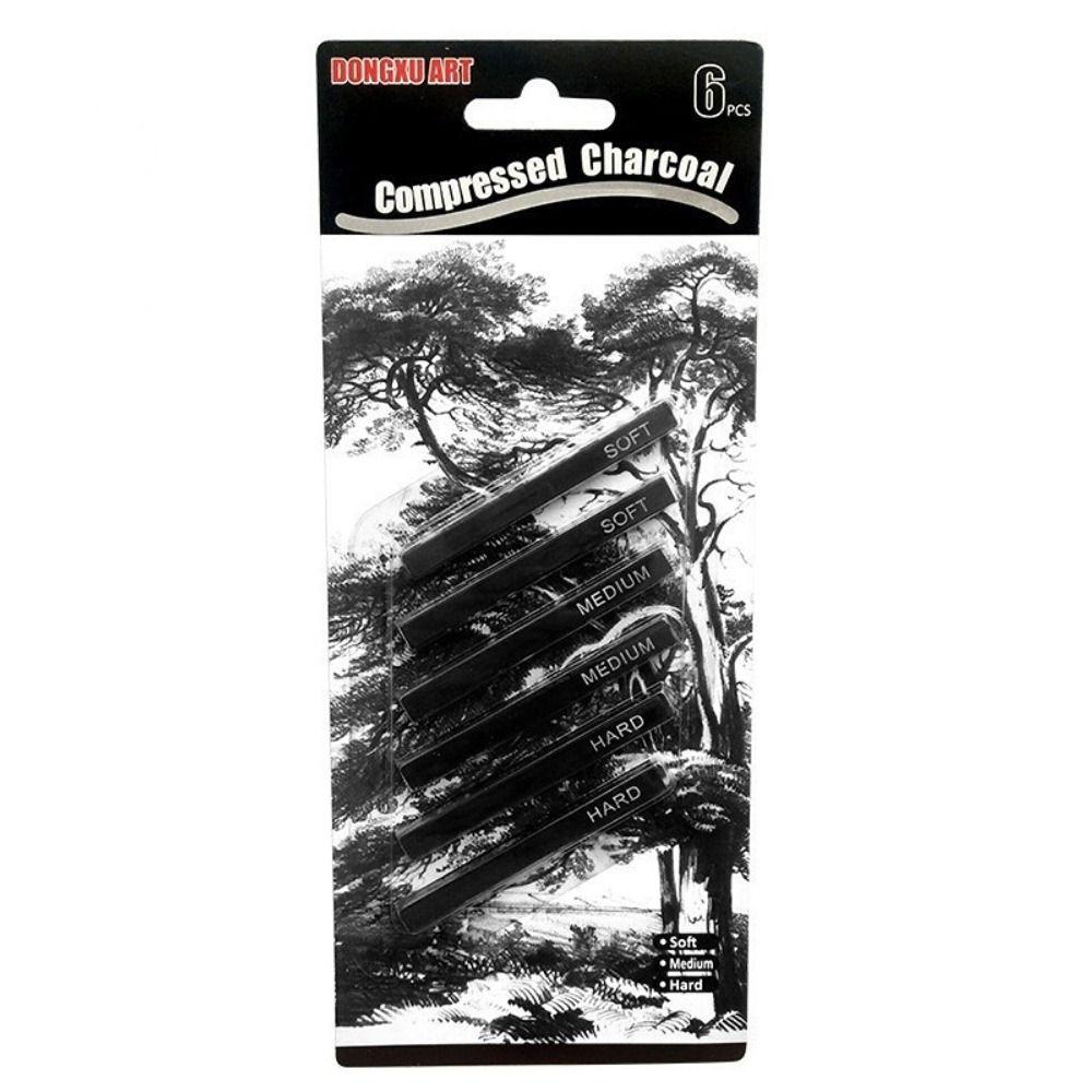 Drawing Artist Students Graffiti Art Supplies Carbon Pen Square Carbon Stick Compressed Carbon Bar