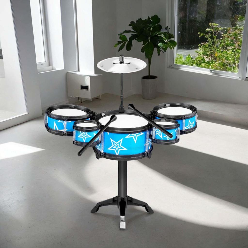 Интерактивная барабанная установка для детей, набор музыкальных инструментов