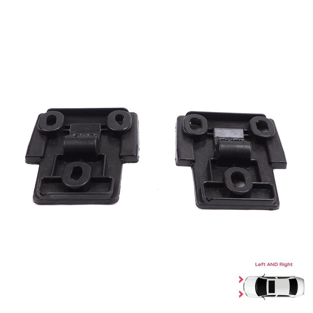 BHL587 Headlight Holder Repair Bottom Base Locking Bracket Set Left Right for Porsche Cayenne MK2 92A 958 2010-2014 7P5941149