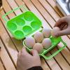 Portable 6/12 Grid Egg Storage Box for Outdoor Picnic, BBQ, and Camping Keep Your Eggs Safe and Fresh Kitchen Tools