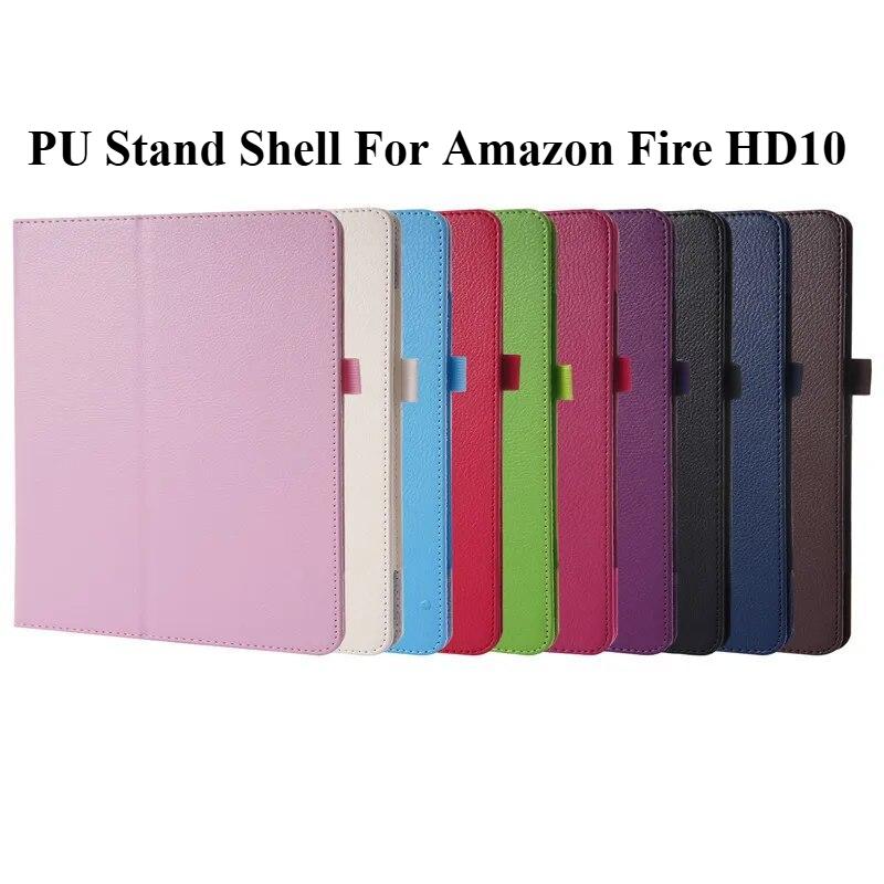 Чехол для Fire HD 10 2021 11-го поколения 10,1-дюймовый планшетный чехол-книжка из искусственной кожи с подставкой Fire HD10 HD 10 Plus Cover 2021