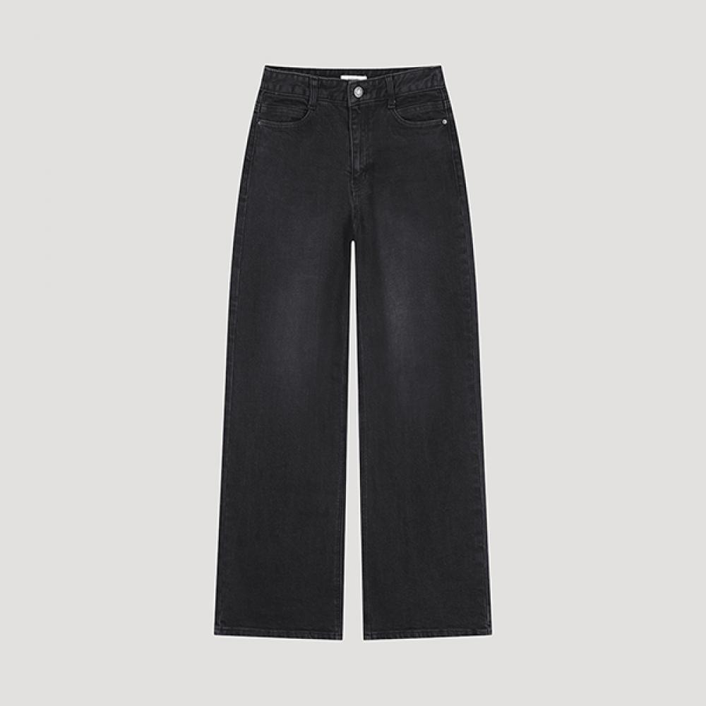 Широкие джинсовые брюки Shs Miss Ssmslo42090 Bk