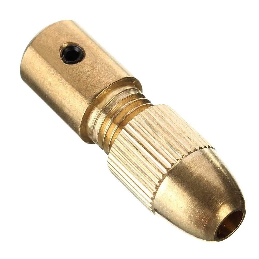 3 Sets Brass Material Drill Bit Collet Set Micro Drill Collet Chuck For Rotary Tools