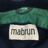 Rare Vintage 80s-90s mabrun Swing Top Coverall Jumper Blouson Jacket Size 56 L-XL Dark Navy(USED)