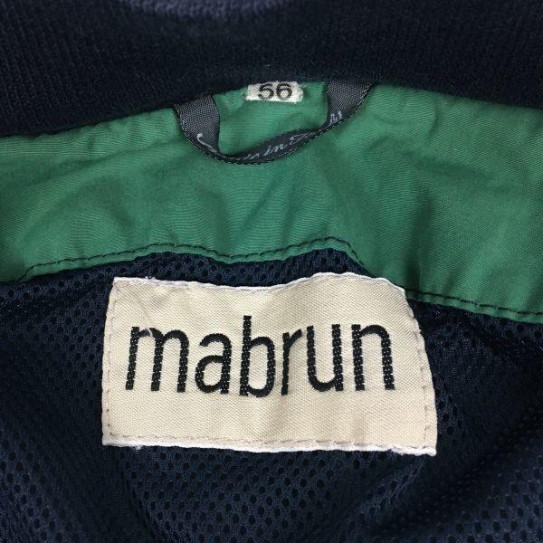 Rare Vintage 80s-90s mabrun Swing Top Coverall Jumper Blouson Jacket Size 56 L-XL Dark Navy(USED)