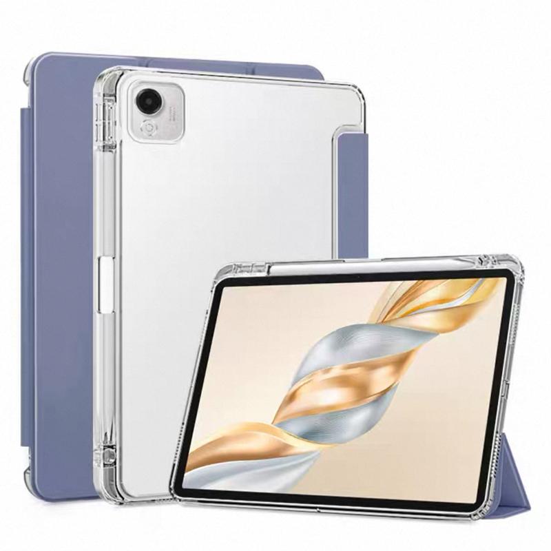 Чехол для Honor Pad X9A с держателем для стилуса, из полиуретана, с мягкой задней крышкой, складной стенд, чехол-обложка для Honor Pad X9a, 11,5 дюйма