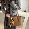 Modern And Sophisticated Large Pu Shoulder Tote Bag For Women With Phone Pocket