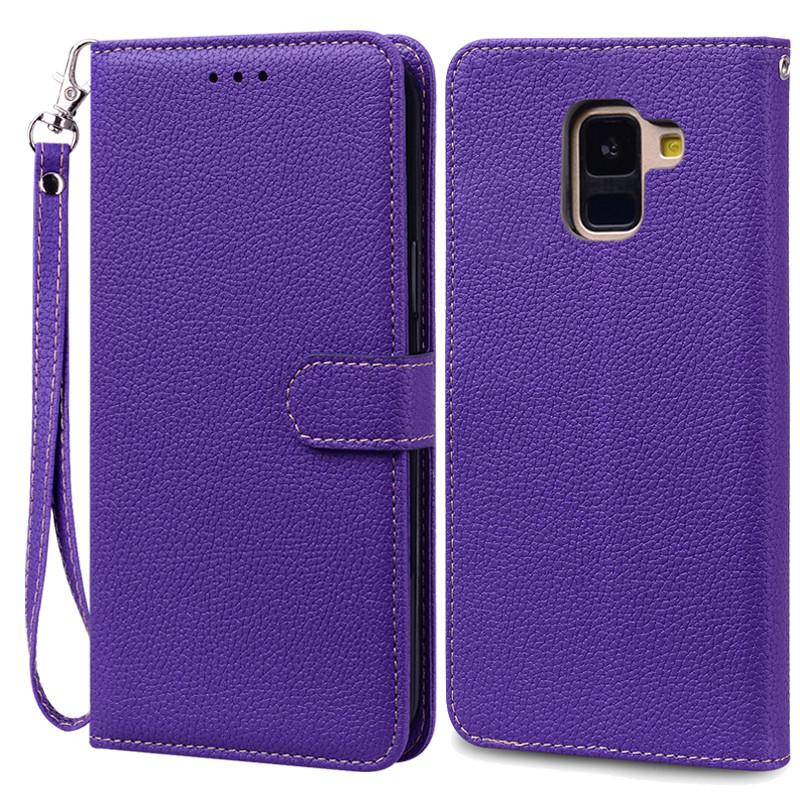 A8 Plus Case For Samsung Galaxy A8 2018 Case A530F SM-A530F Wallet Flip Leather Case For Samsung A8 Plus 2018 A8+ A730F Cover