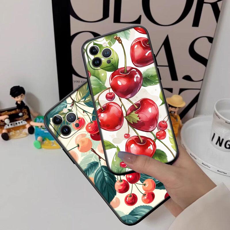 Чехол для телефона с летними фруктами и вишней для OPPO A40 A60 A80 A15 A16 A16K A12 A17 A17K A54 A54S A53 A53S A55 A56 A57 A98 F23