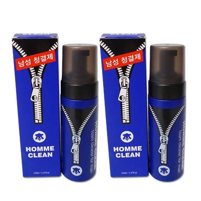 Homme Clean Foam Cleaner для мужчин, очищающее средство для мужчин, 150 мл, 2 шт.