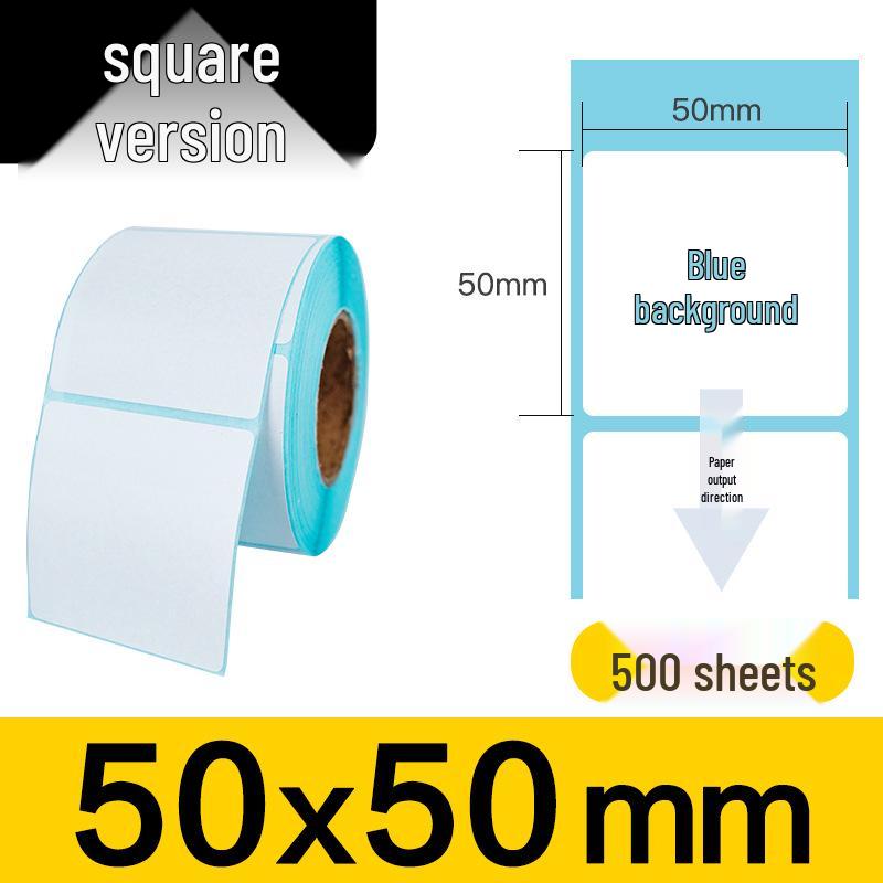 100x100x150mm Three-Proof Self-Adhesive Thermal Label Paper for Barcode Printing