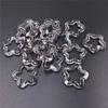 Home Party Supplies Fashion Acrylic DIY Jewelry Accessories 30mm Star Loose Beads for Bracelet Earring Making Material Transparent Charms Creative