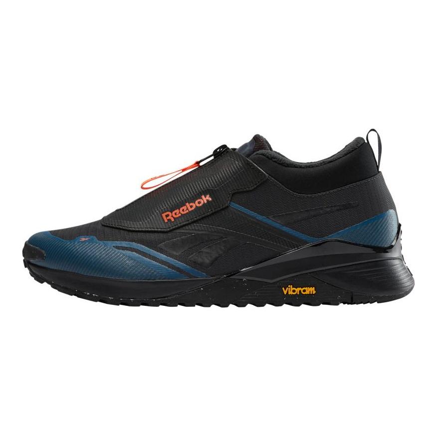 Reebok Низкие тренировочные кроссовки Унисекс Черно-синие кроссовки 100204570
