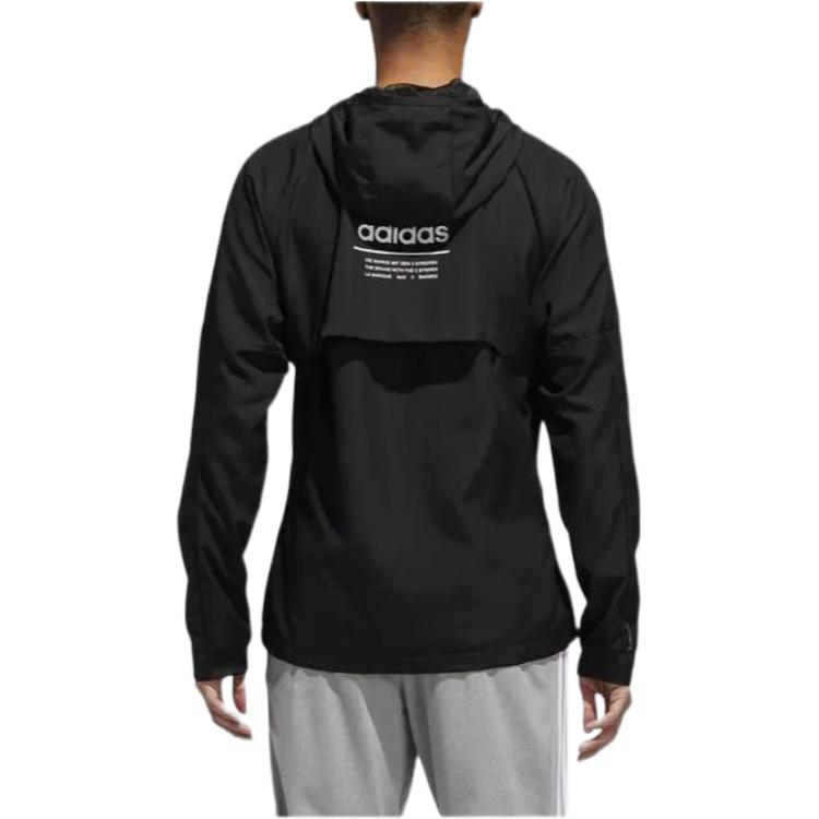 adidas Куртки Мужские Черные С капюшоном Умеренные Другое BR3381