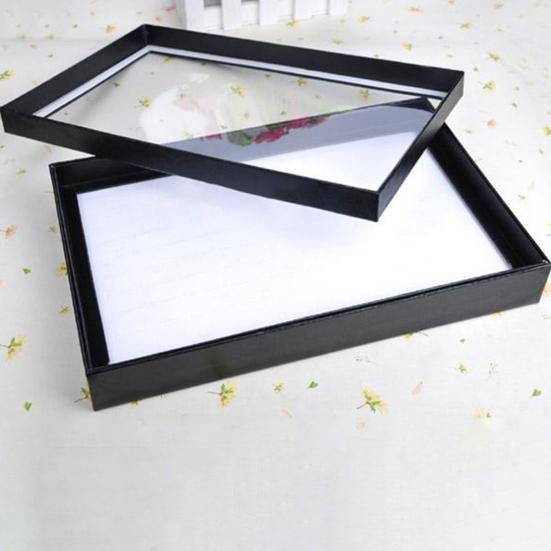 Коробка для сережек на 100 слотов, устойчивая к царапинам, широко открывающаяся, практичная, большая емкость, чехол для ожерелья на каждый день