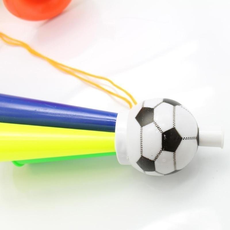 Sprots Концерты Кубка мира Игрушка-труба Пластиковые футбольные болельщики Поднимите настроение Рожок