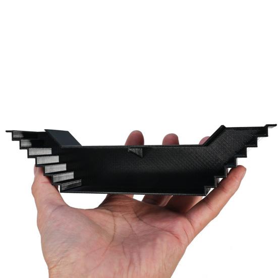 Yousheng Aquarium Tunnel Cave under Gravel Fish Hideaway Two Hole Viewing Tunnel Fish And Shrimp Hideout for Pleco Shrimp Betta