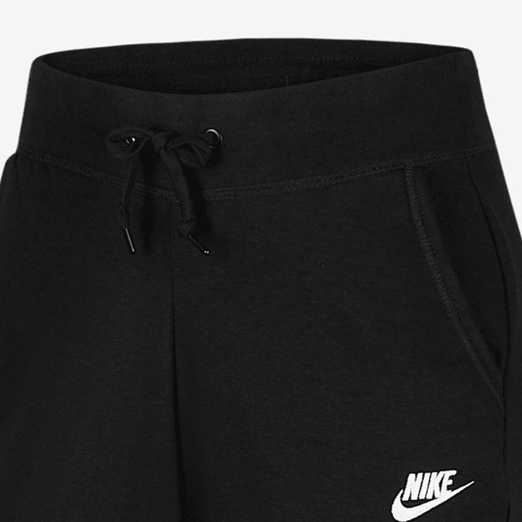 Nike Спортивные флисовые повседневные спортивные брюки с манжетами женские брюки черного цвета CI1157-010