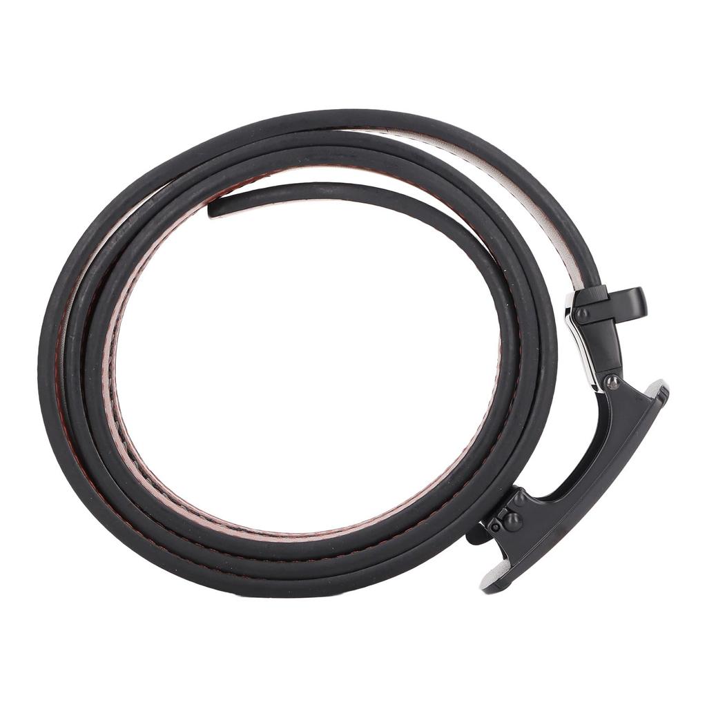 Мужской кожаный ремень, удобный, легкий, мягкий, мужской ремень с автоматической пряжкой для деловых встреч