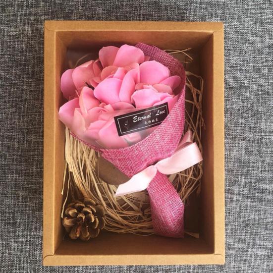 1 букет искусственных роз рука держит цветок фестиваль подарок партия декор