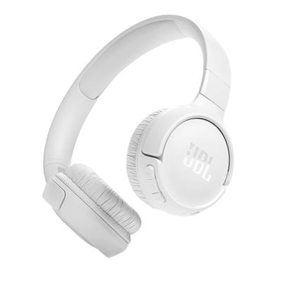 Беспроводные накладные наушники JBL TUNE 520BT Bluetooth USB-C Зарядка 57 часов Воспроизведения Белый Совместимость с приложением JBL