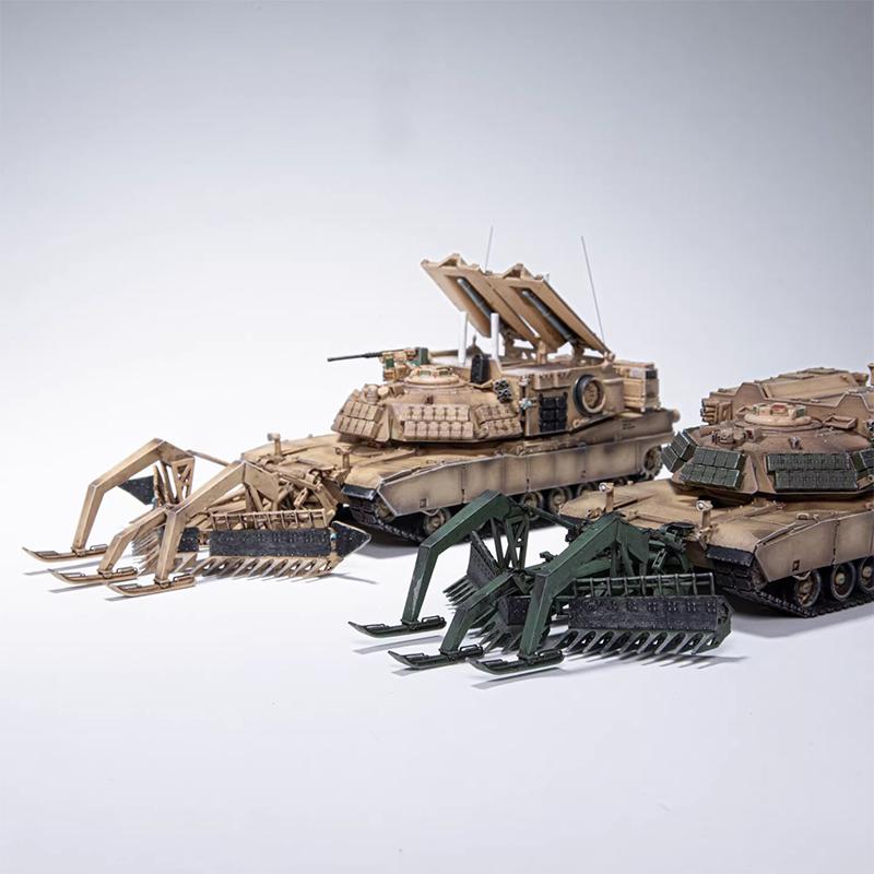 AM 1/72 Масштаб M1ABV Штурмовая Разрушающая Машина M1150 Саперно-Спасательный Танк Тяжелая Инженерная Боевая Машина Симуляция Смоляная Модель