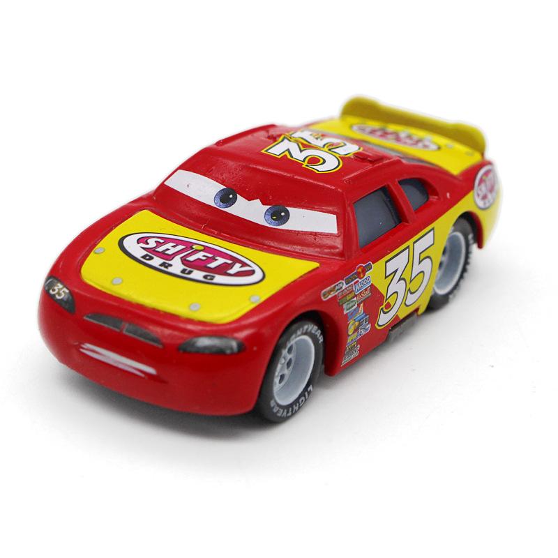 Disney Pixar Cars No.95 Молния Маккуин Модель автомобиля Металлические игрушки и хобби Для детей Для мальчиков Для малышей и детей Дети Подарок на день рождения Игрушечные машинки и поезда