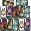 Чехол для iPhone 17 16 15 Xiaomi Poco Redmi Note 14 13 12 11 Pro Max 9 16e Samsung Galaxy S25 S24 S23 A05 A56OPPO Huawei Аниме Тоторо Чехол для телефона