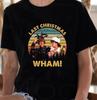 Прошлый Рождество Wham Джордж Майкл винтажная Унисекс футболка D1068