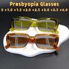 Новые винтажные квадратные солнцезащитные очки для пресбиопии для женщин и мужчин, роскошный бренд, очки для чтения, мужские и женские очки +1.5+2.0