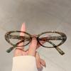 Oval Optical Frames Women Fashion Vintage Candy Color Decor Glasses Trendy Korean Style Non-prescription Casual Eyewear